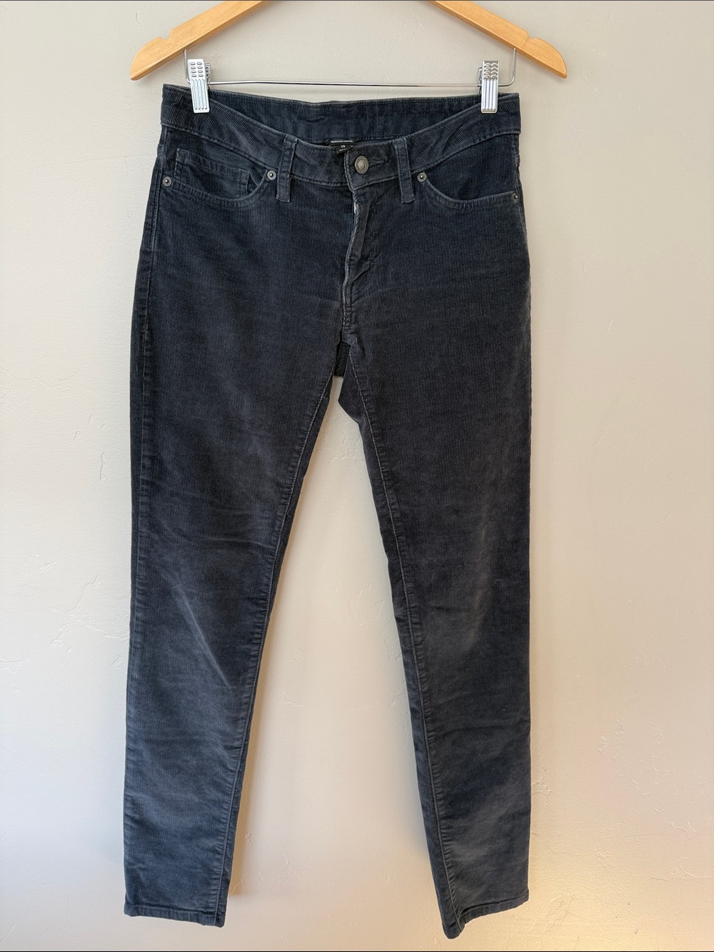 Patagonia women’s Charcoal Slim Corduroy Jeans